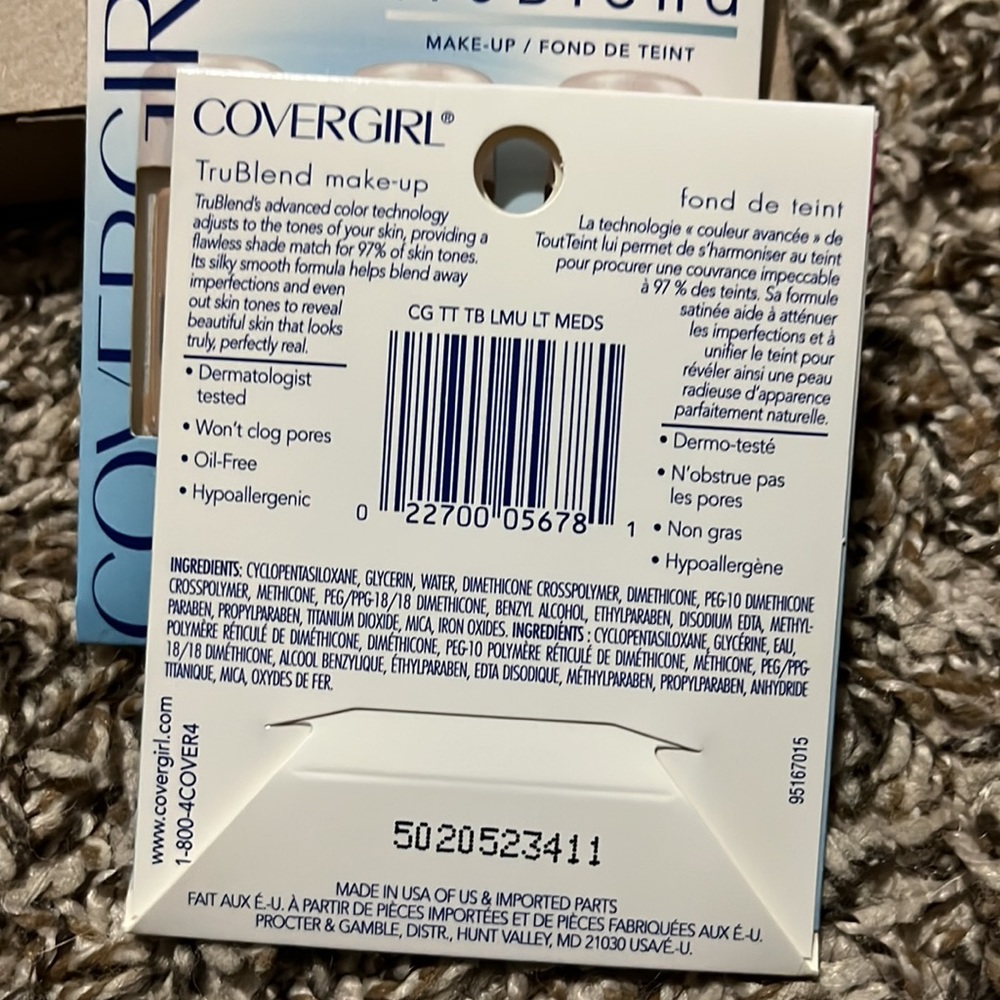 NWT 6 Covergirl TruBlend light medium - Picture 4 of 5